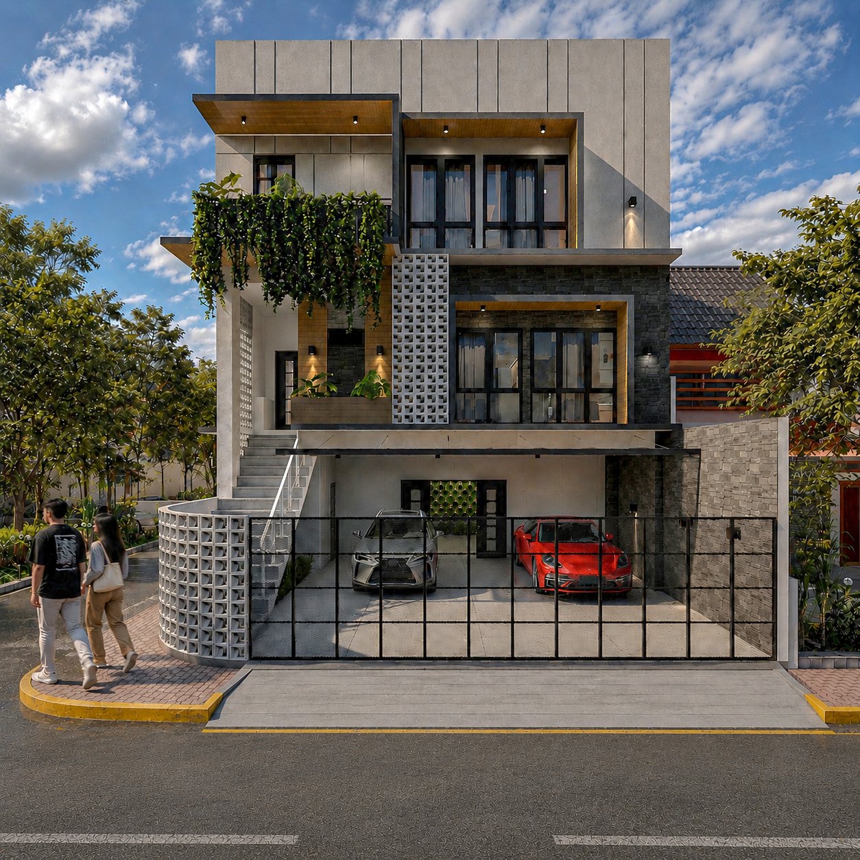 W House Cover